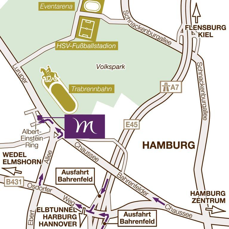 Mercure Hotel Hamburg Am Volkspark Екстериор снимка